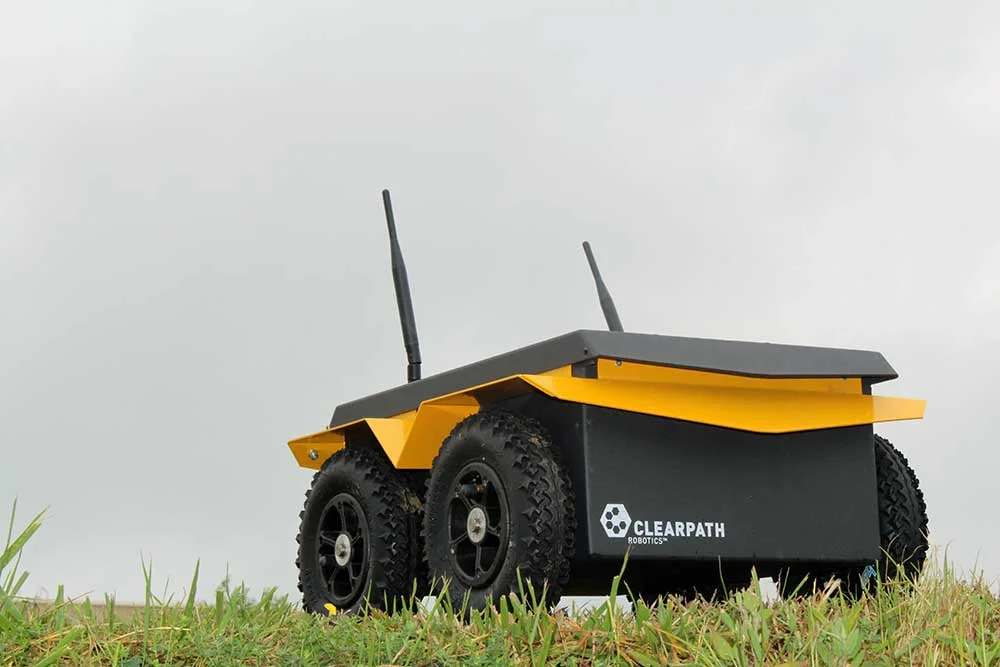 Jackal UGV in manufacturer product imagery