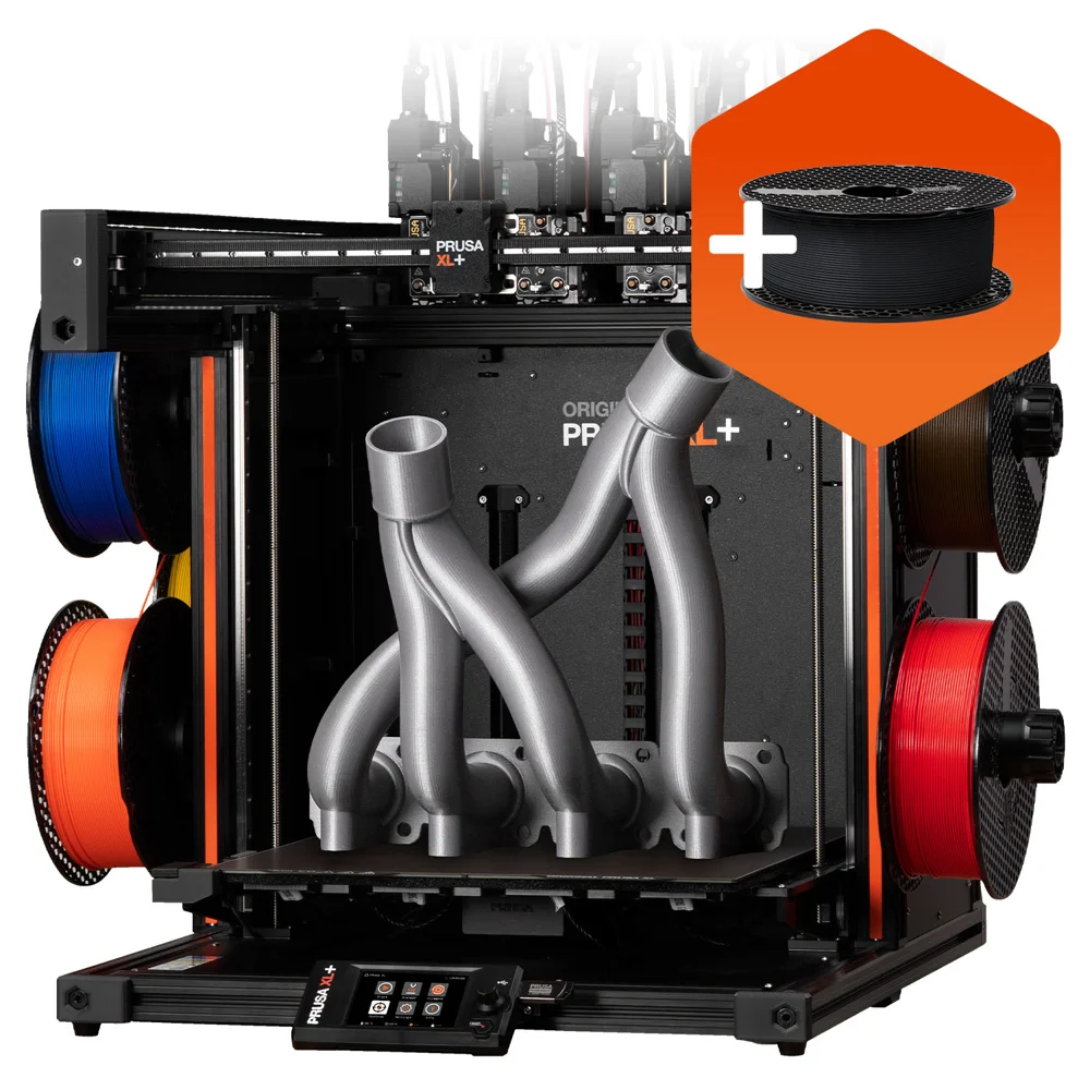 Prusa XL+ (five toolheads) in official product imagery