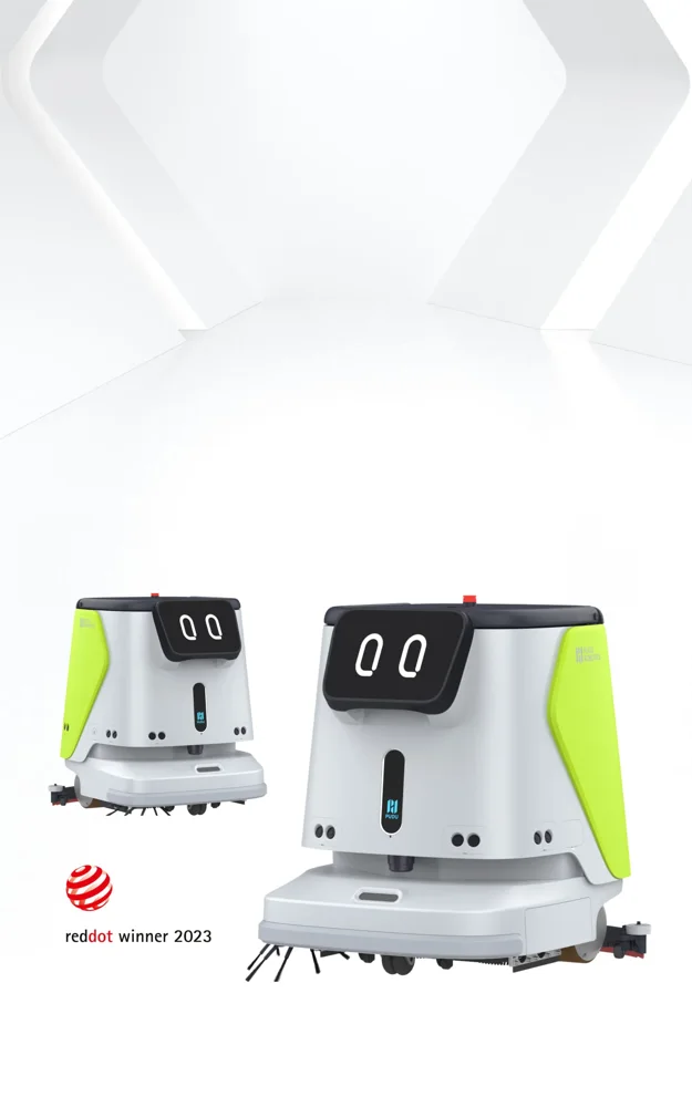 PUDU CC1 commercial cleaning robot